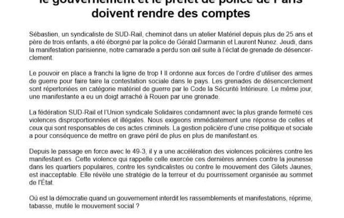 La police mutile
