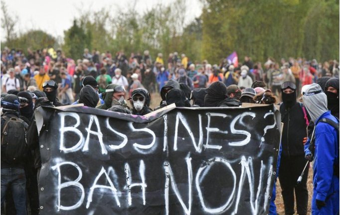 Mégabassines : une lutte exemplaire, contre le capitalisme, unitaire et radicale !